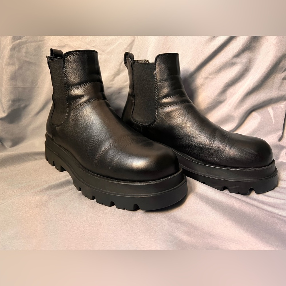 Steve Madden Mens Chucky Platform Chelsea Boots